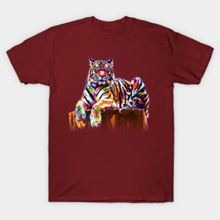 Colorful Tiger T-Shirt